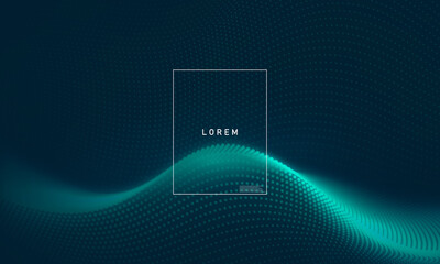 Abstract style halftone concept for your graphic design