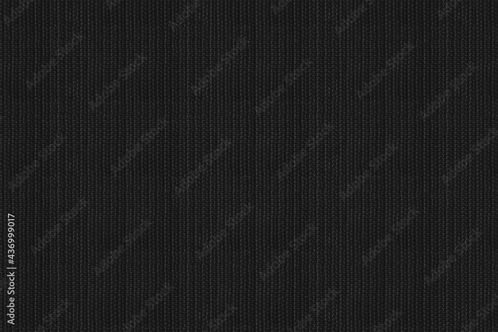 Poster factory fabric texture, dark background. retro abstract pattern with black factory fabric texture on