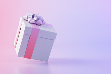 Pink gift box