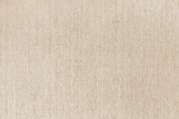 Naklejka na ściany i meble Brown cotton fabric texture background, seamless pattern of natural textile.
