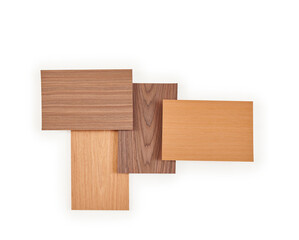 Parquet chart on the white background, decorative wooden style.