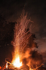 Late Night Bonfire