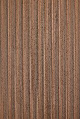 Wooden floor parquet sample, brown natural material, laminate.