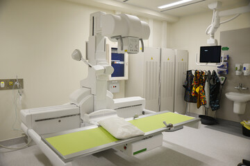 X-ray machine in hospital