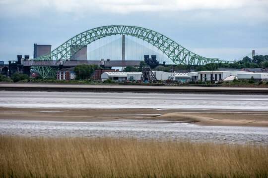 Silver Jubilee Bridge, Runcorn, UK.