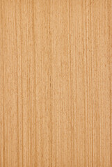 Wooden floor parquet sample, brown natural material, laminate.