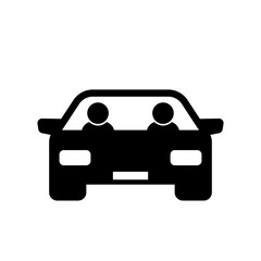 Carpool icon. Car sharing. - 437007251
