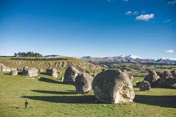 Elephant Rocks, Island Cliff, New Zealand