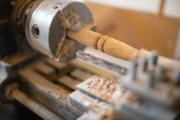 Photo on processing wood and wood products by master