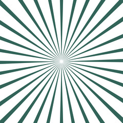 Obraz premium Pop art background with radial beams and flares. Stripes in modern design in trendy colors of 2021. 1950s and 1960s style. Vector graphics.