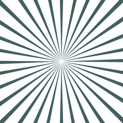 Pop art background with radial beams and flares. Stripes in modern design in trendy colors of 2021. 1950s and 1960s style. 