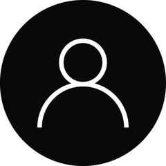 user icon. User icon male person symbol profile avatar vector sign