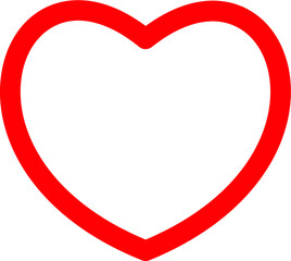 Heart Icon vector. Love sign