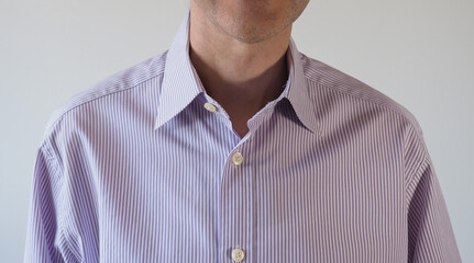 Elegant man smart dressed unrecognisable