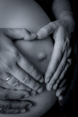 hands of the baby