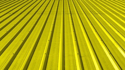 Yellow Metal Sheet Metal Roof Backgrounds
