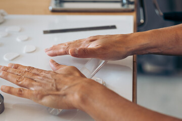 Artisan Woman Making Jewelry