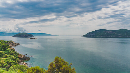 Fidonisi island at Kavala Greece