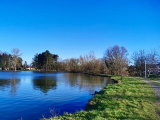 lake in the park