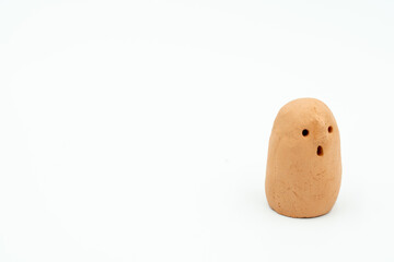 見つめるはにわ