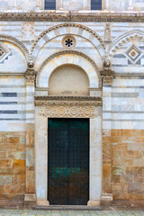 Fototapeta premium Medieval St. Paul on the bank of the Arno church (San Paolo a Ripa d'Arno), Pisa, Italy
