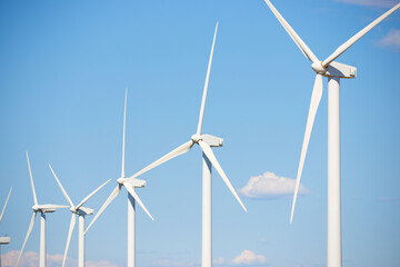 Fototapeta premium Clean energy concept view