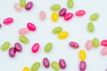 たくさんのジェリービーンズ