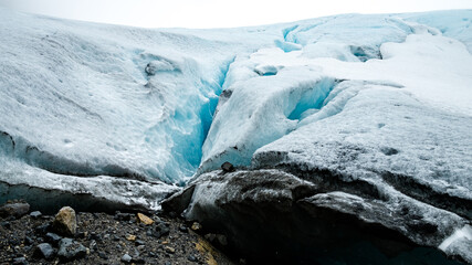 Glacier hiking, Folgefonna Nationalpark, Norway
