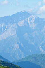 The Grigna massif, One of the most famous peaks of the Italian Alps, near the town of Lecco, Italy - May 2021 ,.