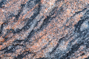 Textured red background. The texture of the sea stone is red-brown.