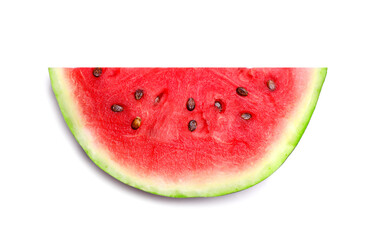 Ripe juicy sweet watermelon piece