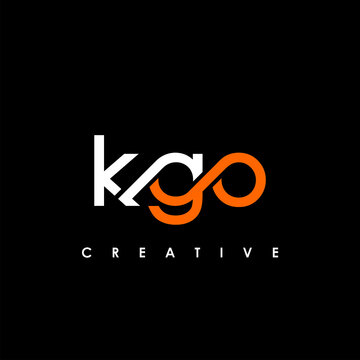KGO Letter Initial Logo Design Template Vector Illustration
