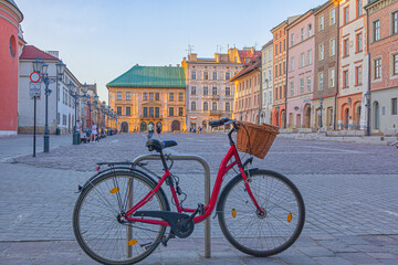 Fototapeta na wymiar centro stoorico Cracovia Unesco