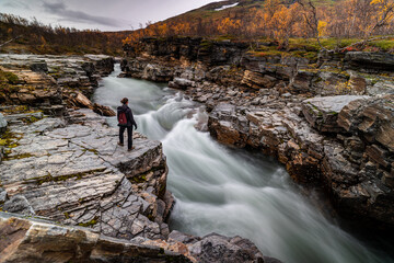 Abiskojåkka, Abisko, Sweden