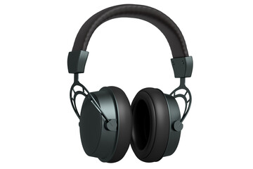 Obraz na płótnie Canvas 3D rendering of gaming headphones for cloud gaming and streaming