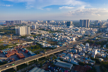 Phu My Bridge is the largest Bridge in Vietnam and an important part of the infrastructure of modern Ho Chi Minh City .