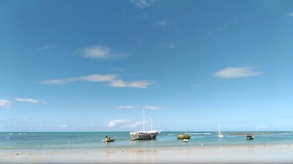 boat on the sea