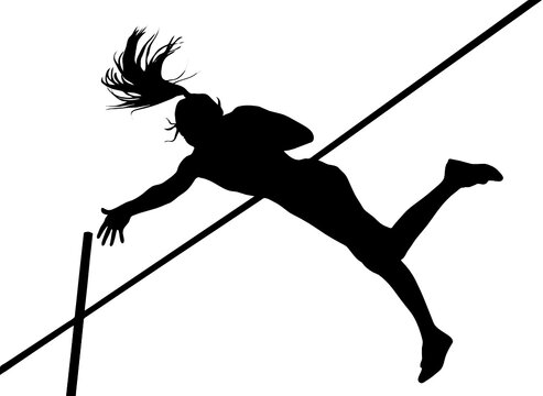 Saut &agrave; la perche
