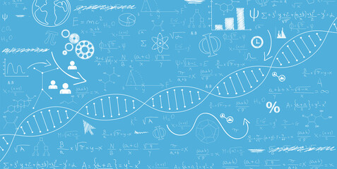 sfondo, dna, farmaceutica, genetica