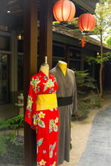 Japanese kimono rental service