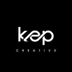 KEP Letter Initial Logo Design Template Vector Illustration