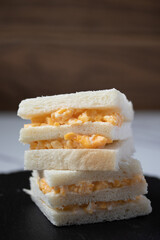 Sweet Egg Mayonnaise Bread Sandwich