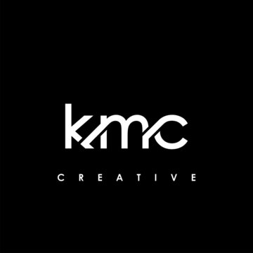 KMC Letter Initial Logo Design Template Vector Illustration