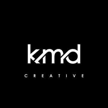 KMD Letter Initial Logo Design Template Vector Illustration