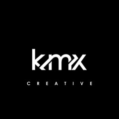 KMX Letter Initial Logo Design Template Vector Illustration