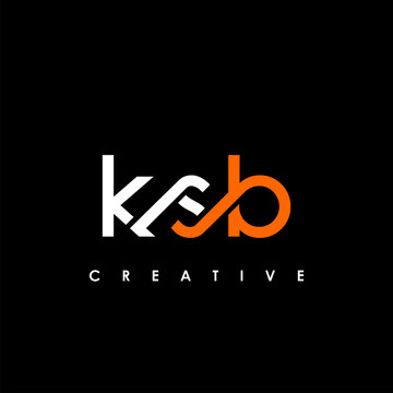 KSB Letter Initial Logo Design Template Vector Illustration