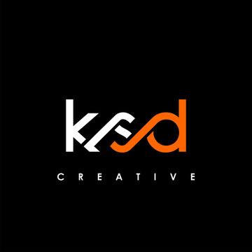 KSD Letter Initial Logo Design Template Vector Illustration