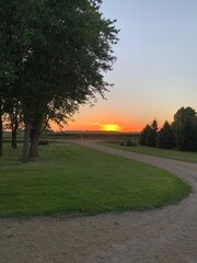 Farm Sunset