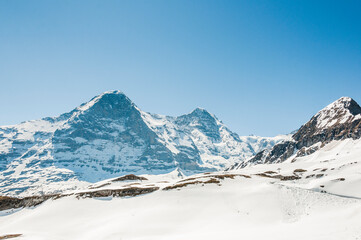 Grindelwald, Eiger, Eigernordwand, Mönch, Jungfrau, Lauberhorn, Männlichen, Alpen, Berner...