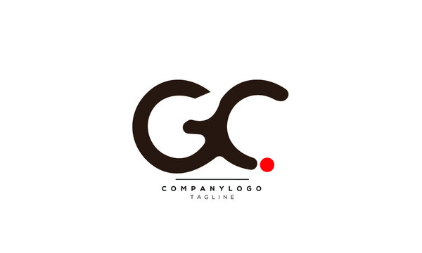 Premium Vector | Letter gc logo icon design template premium vector premium  vector